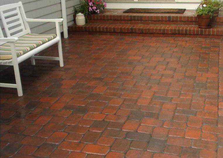 Red Paver Patio Swansea MA