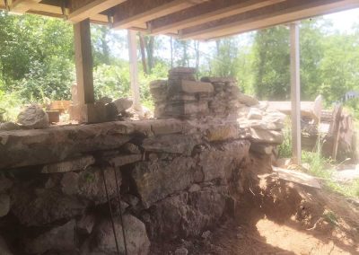 Rehoboth Historic Barn Foundation Restoration